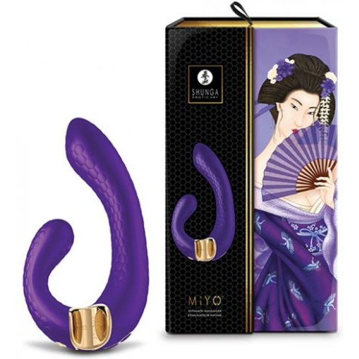 Shunga Miyo Intimate Massager - Purple - Image 1