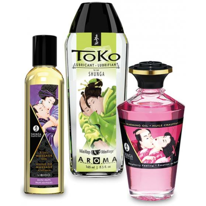 Shunga Fruity Kisses Collection Kit - Image 1
