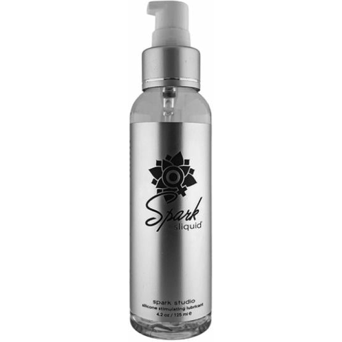Sliquid Naturals The Studio Collection Spark Plastic Pump - 4.2 Oz - Image 1