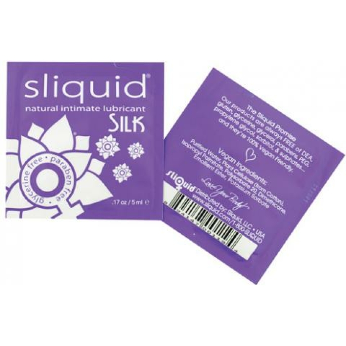 Sliquid Naturals Silk Pillow Package .17oz - Image 2