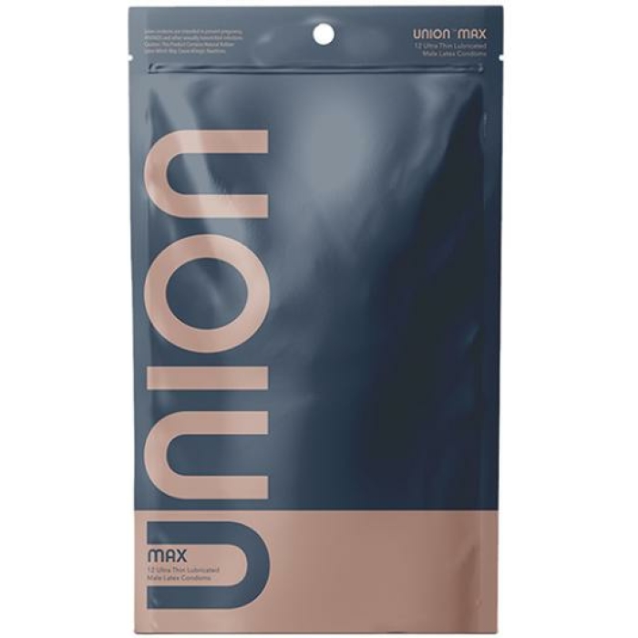 Union Max Condom - Pack Of 12 - Image 1