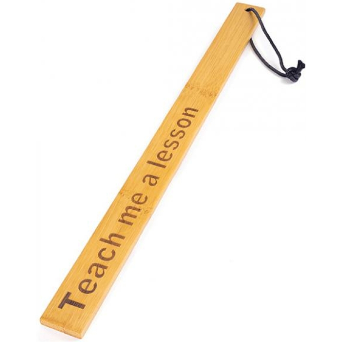 Spartacus Bamboo Paddle Teach Me A Lesson - Image 1