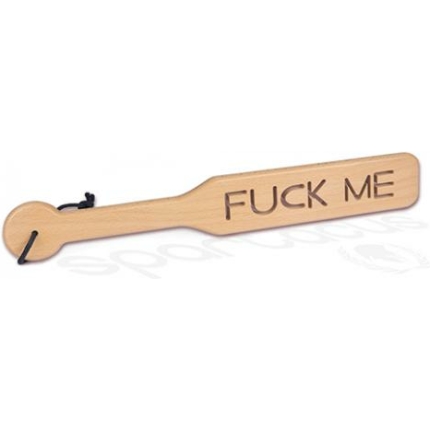 Spartacus Zelkova Wood Paddle - 37.5 Cm Fuck Me