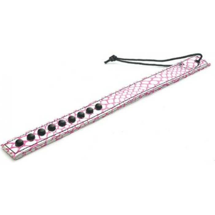 Spartacus Faux Leather Paddle Pink - Image 1
