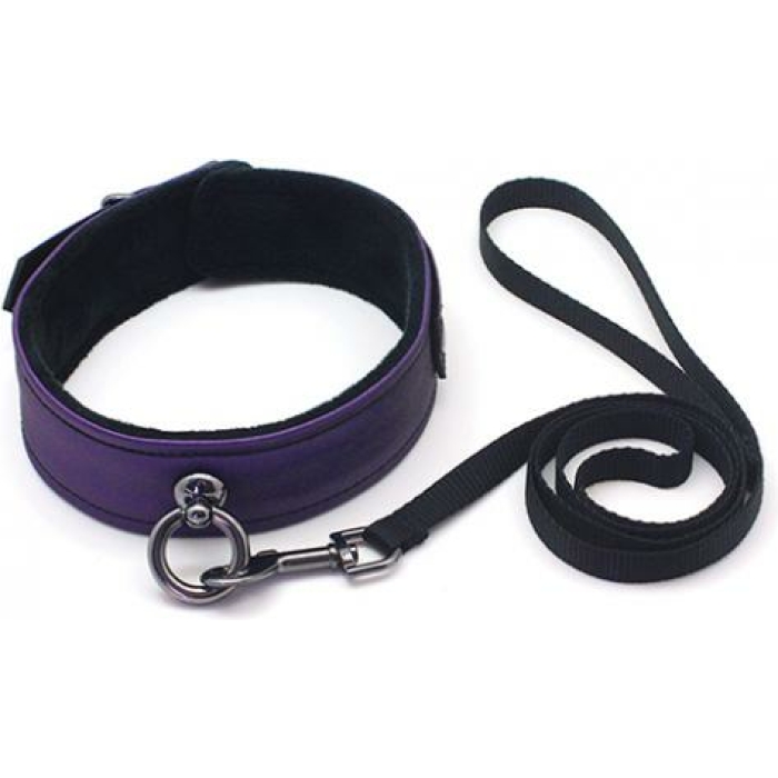 Spartacus Galaxy Legend Collar & Leash Purple - Image 1