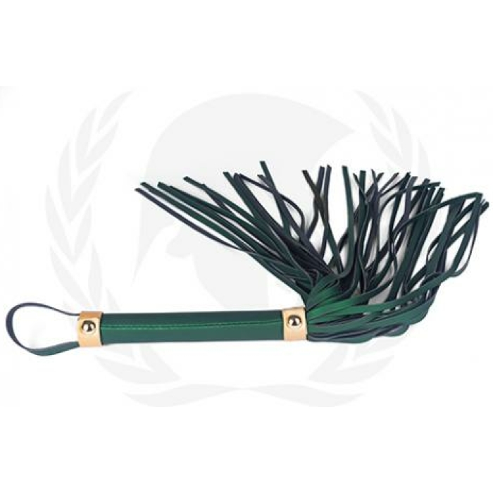 Spartacus Pu Whip - Green - Image 1