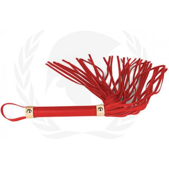 Spartacus Pu Whip - Red - Image 1
