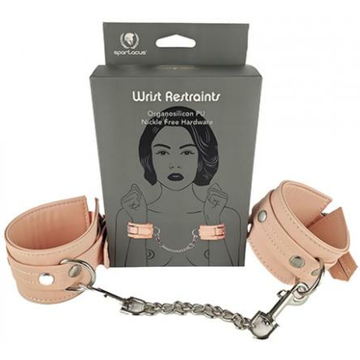 Spartacus Organsilicone Pu Wrist Restraints - Image 1