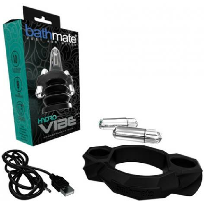 Bathmate Hydro Vibe Pump Vibrator Black - Image 2