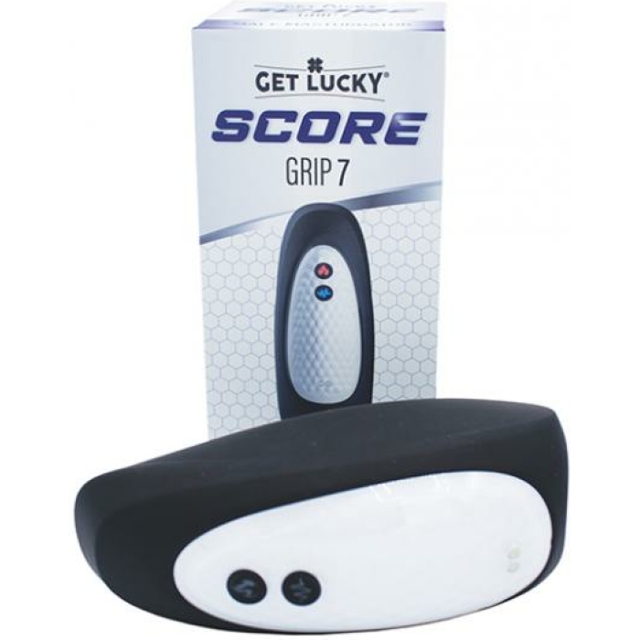 Get Lucky Score Grip 7 Masturbator - Black - Image 1