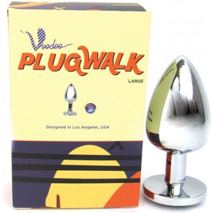 Voodoo Plug Walk Large Stainless Steel - Silver - Image 1