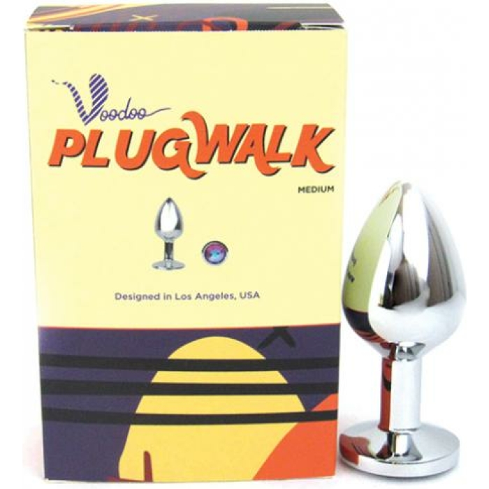 Voodoo Plug Walk Medium Stainless Steel - Silver - Image 1