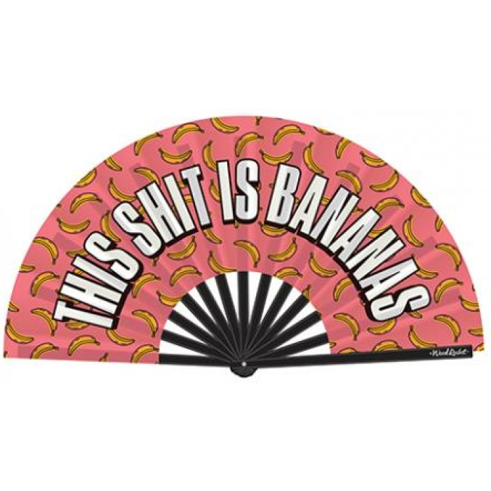 Wood Rocket This Shit Is Bananas Fan - Multi-color - Image 1
