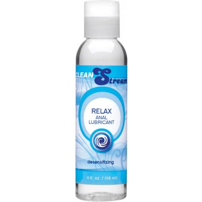 Clean Stream Relax Desensitizing Anal Lube 4 oz - Image 1