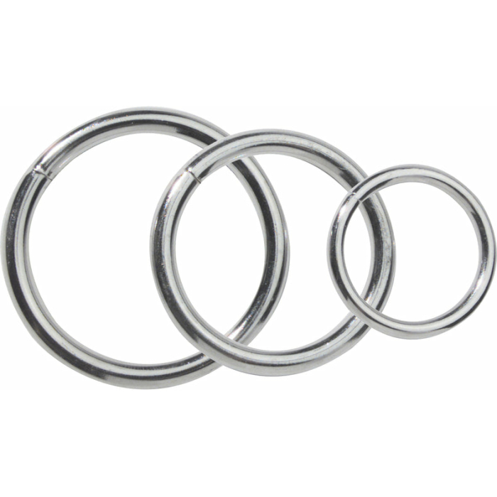 Spartacus Metal Cock Ring Set ( 3 Rings) - Image 1