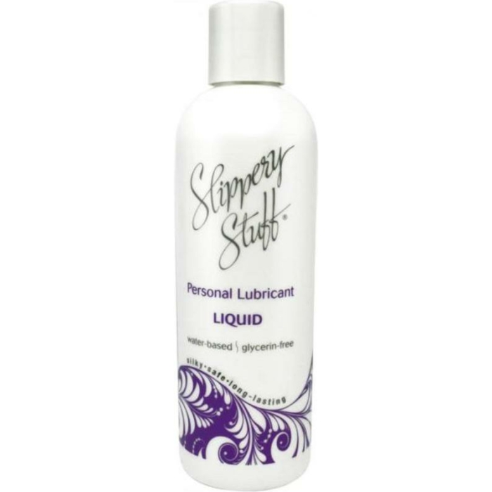 Slippery Stuff Liquid 8oz Wated Based Lubricant - Image 1