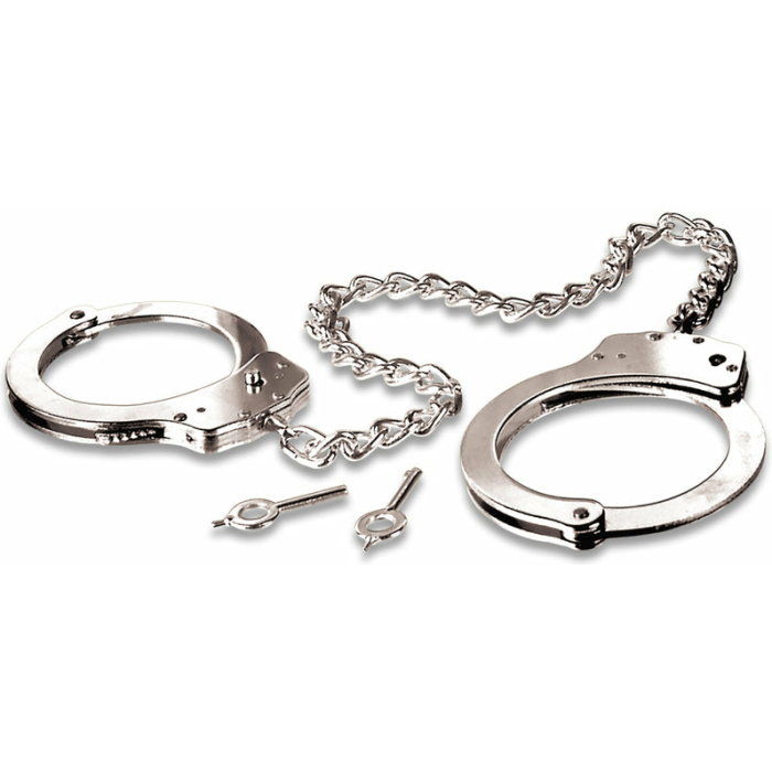 Fetish Fantasy Metal Leg Cuffs - Image 1