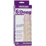 Vac-U-Lock 6" Raging Hard-Ons Dong - Beige - Image 3