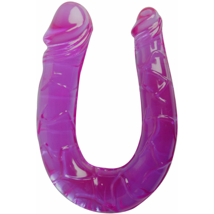 Lucky Lady Dual Stimulator Purple Double Dong