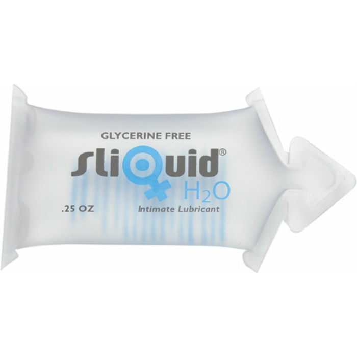 Sliquid H2o Lubricnat Pillow Packs 0.17oz (200/bag) - Image 1