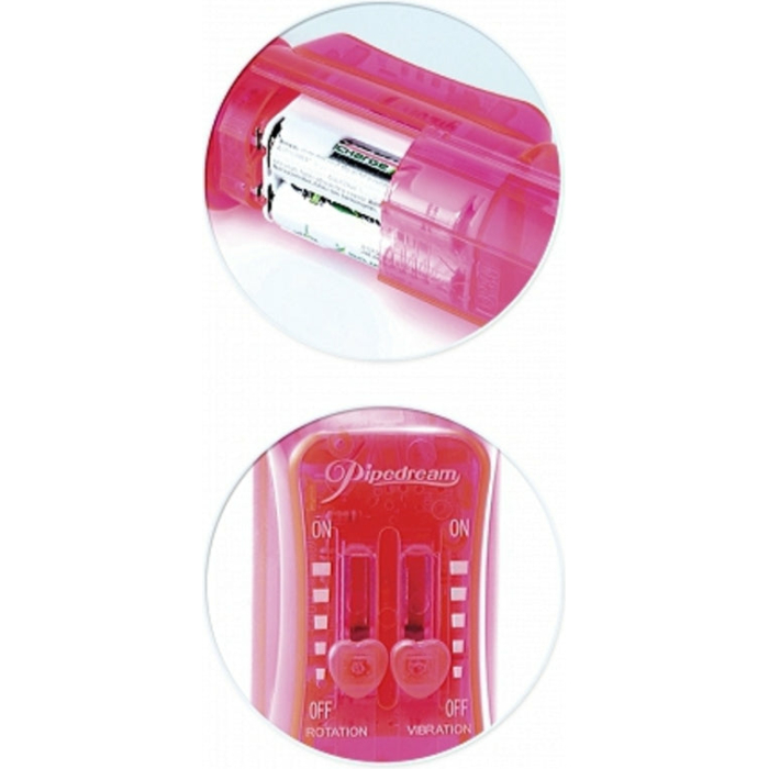 Total Ecstasy Triple Stimulator Pink Vibrator - Image 2