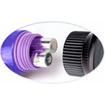 Waterproof Bunny Wall Bangers Purple Vibrator - Image 2