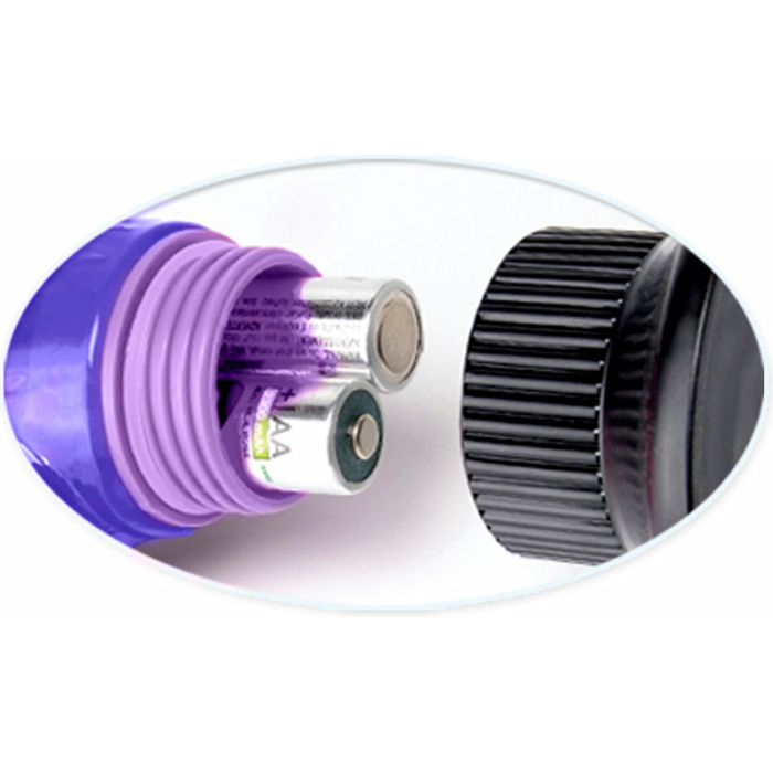 Waterproof Bunny Wall Bangers Purple Vibrator - Image 2