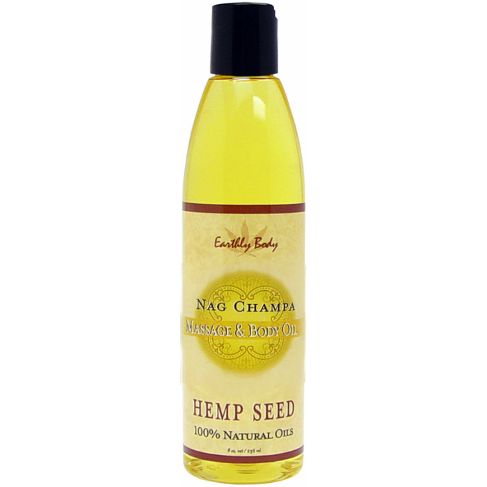 Massage and Body Oil Nag Champa 8oz - Image 1