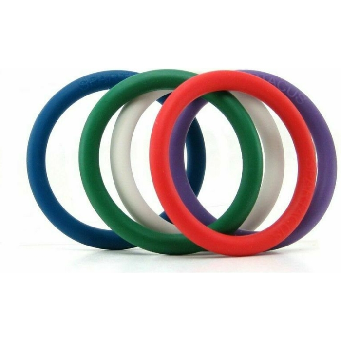 Spartacus Nitrile Cock Rings 5 Pack 1.5 inches - Image 1