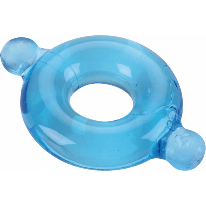 Elastomer Cock Ring (blk,blu,clr/3) - Image 1