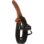 10 inches Vibrating Hollow Strap On