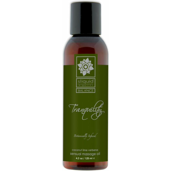 Balance Massage Oil Tranquility Coconut Lime 4.2oz - Image 1