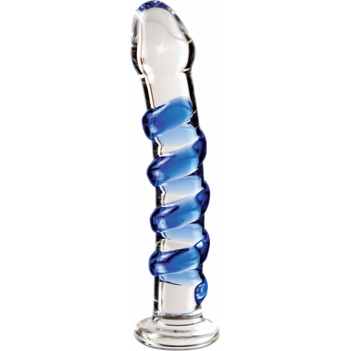 Icicles No 5 Glass Dong 7 Inches Clear - Image 1