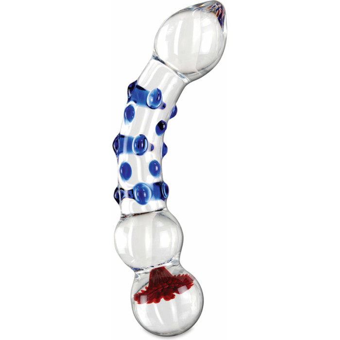 Icicles No. 18 Hand Blown Glass Massager - Image 1