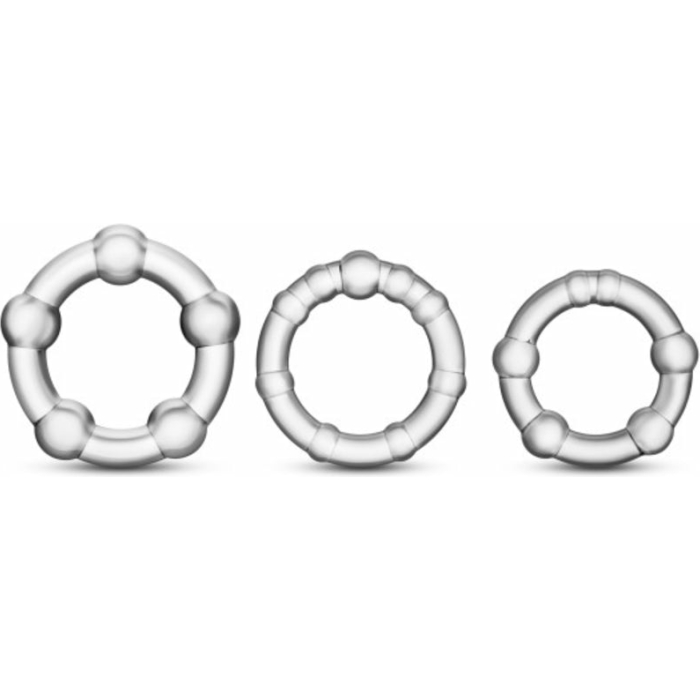 Blush Stay Hard Cock Rings (3) - Image 1