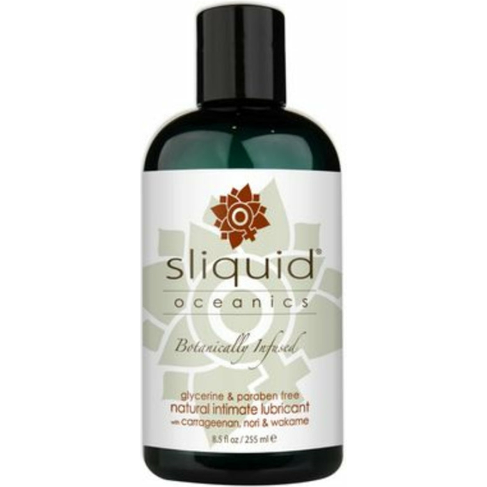 Sliquid Oceanics Natural Intimate Lubricant 8.5oz - Image 1