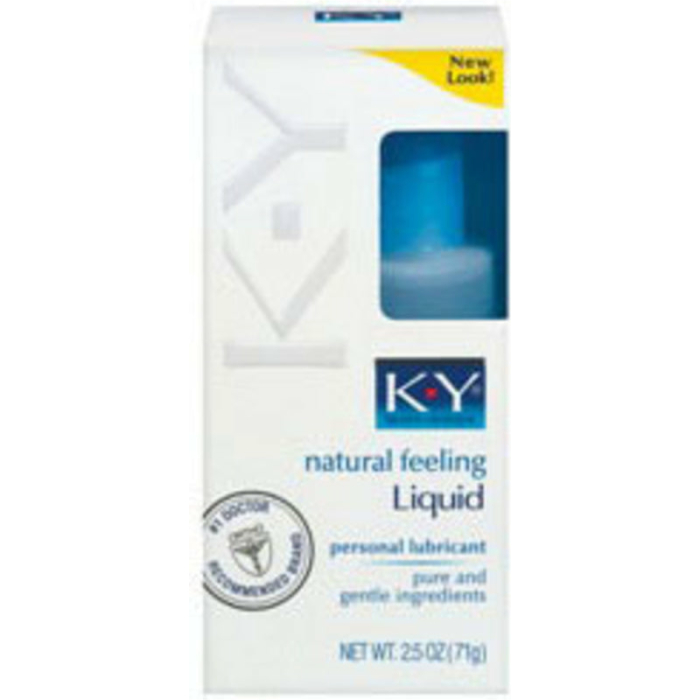 K-Y Natural Feeling Liquid 2.5oz - Image 1