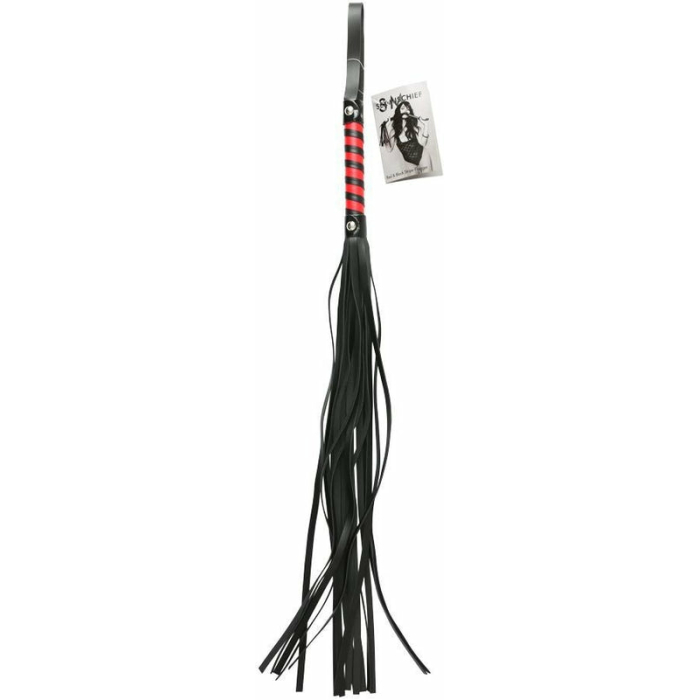 Red & Black Stripe Flogger - Image 1