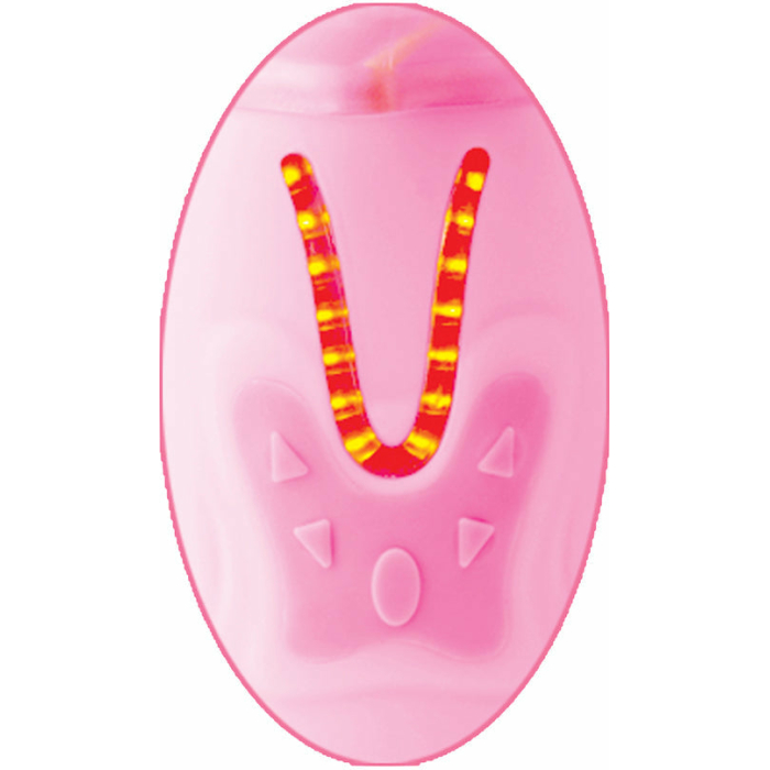 Remote Control Thrusting Rabbit Pearl Vibrator Pink - Image 2