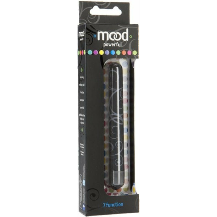 Mood - Powerful - Large Black 7 Function Bullet - Image 3