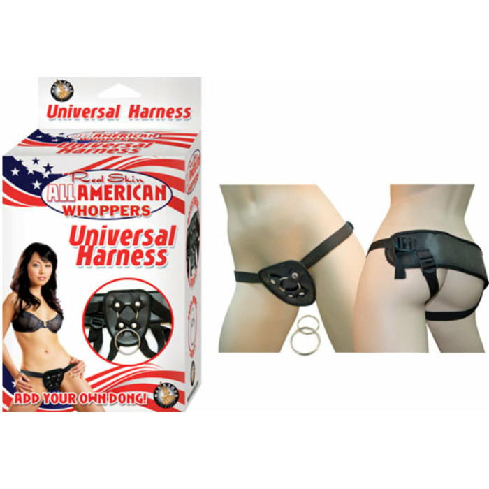 All American Whoppers Universal Harness Black - Image 2