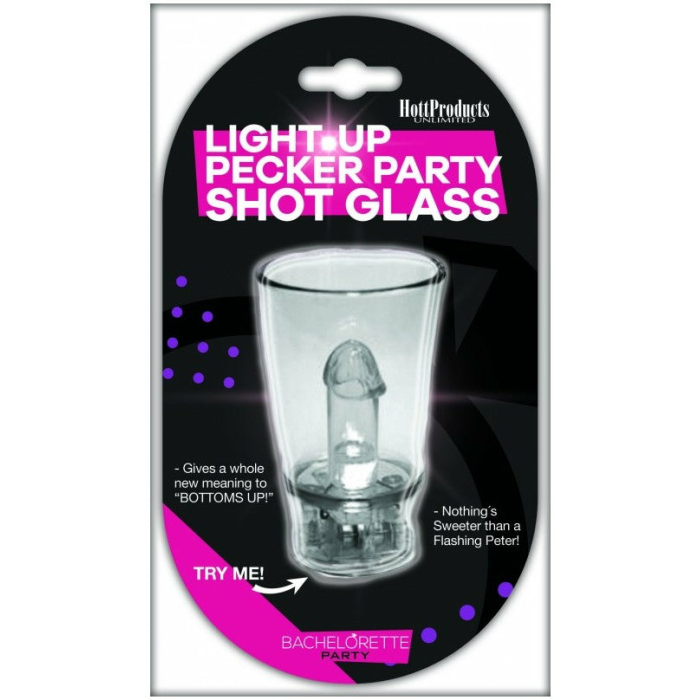 Light Up Pecker Party Shot Glass W/convenient Hang-string - Image 2