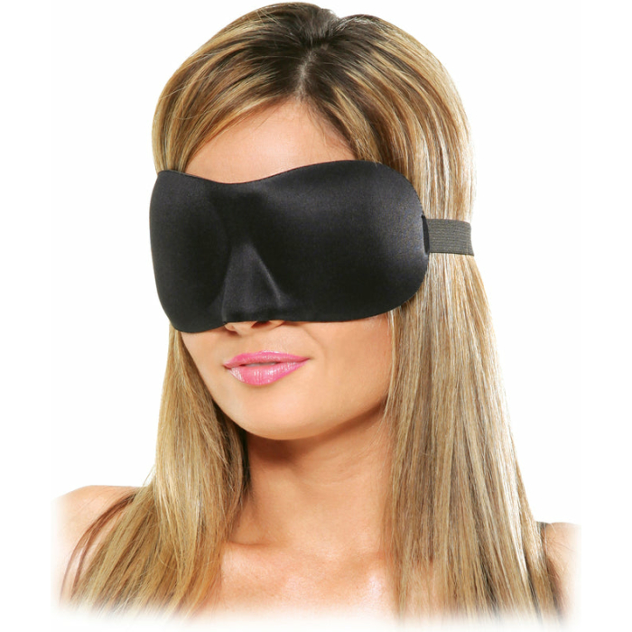 Deluxe Fantasy Love Mask Black O/S - Image 1