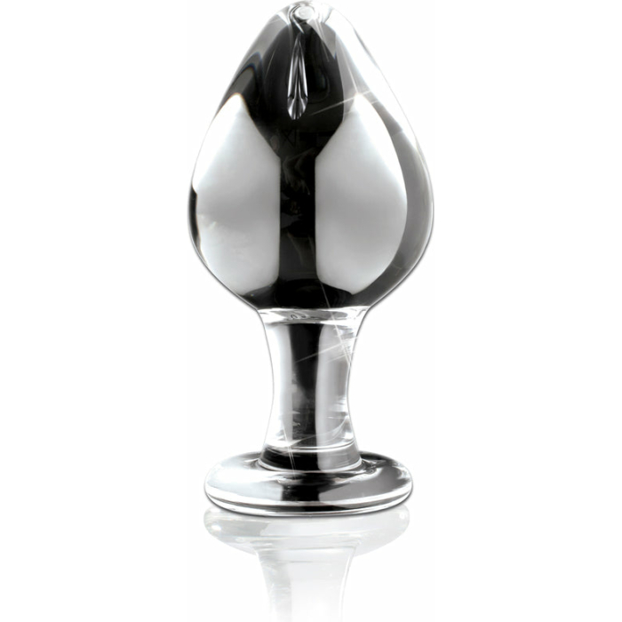 Icicles No 25 Glass Anal Plug Clear - Image 1