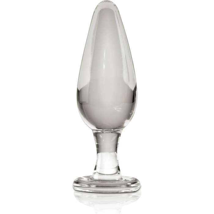 Icicles No 26 Glass Butt Plug Clear - Image 1