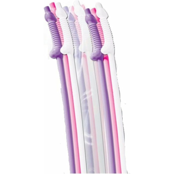Bachelorette Flexy Super Straw Set 10 Count - Image 1