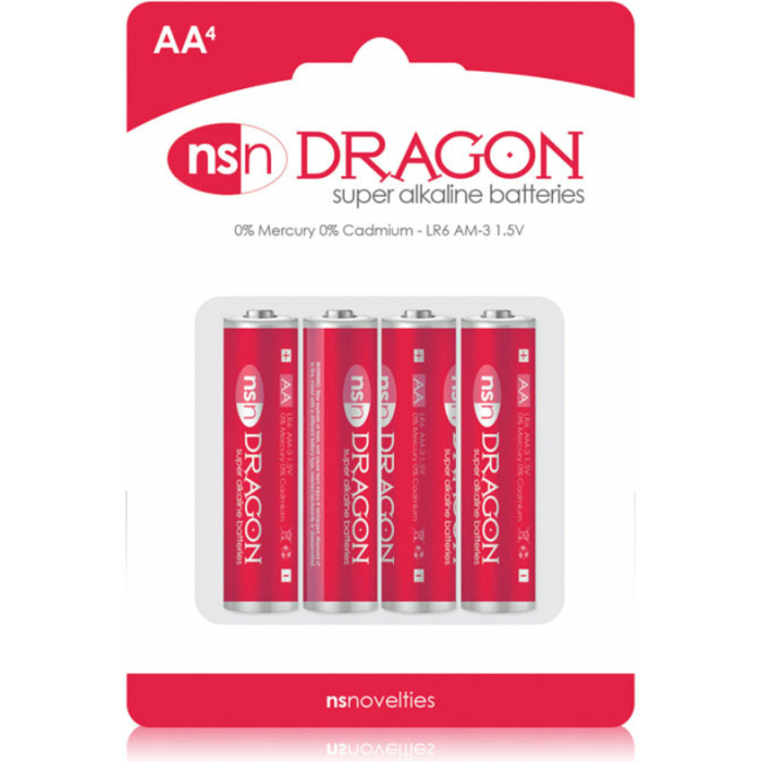 Dragon Alkaline Batteries 4 Pack AA - Image 2