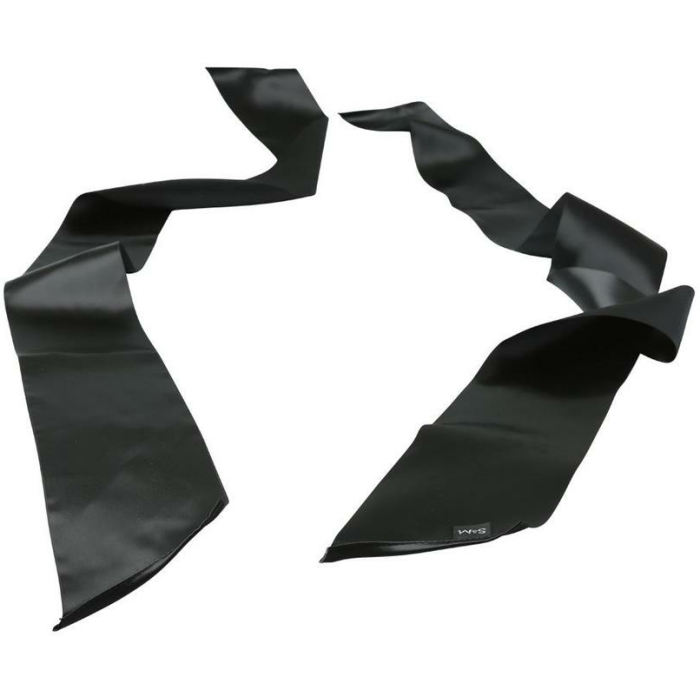 Sex And Mischief Silky Sash Restraints Black - Image 1