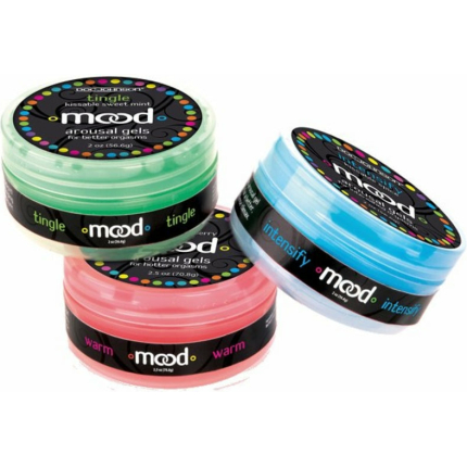 Mood Arousal Gels 3 Pack Tingle, Warm, And Intensify
