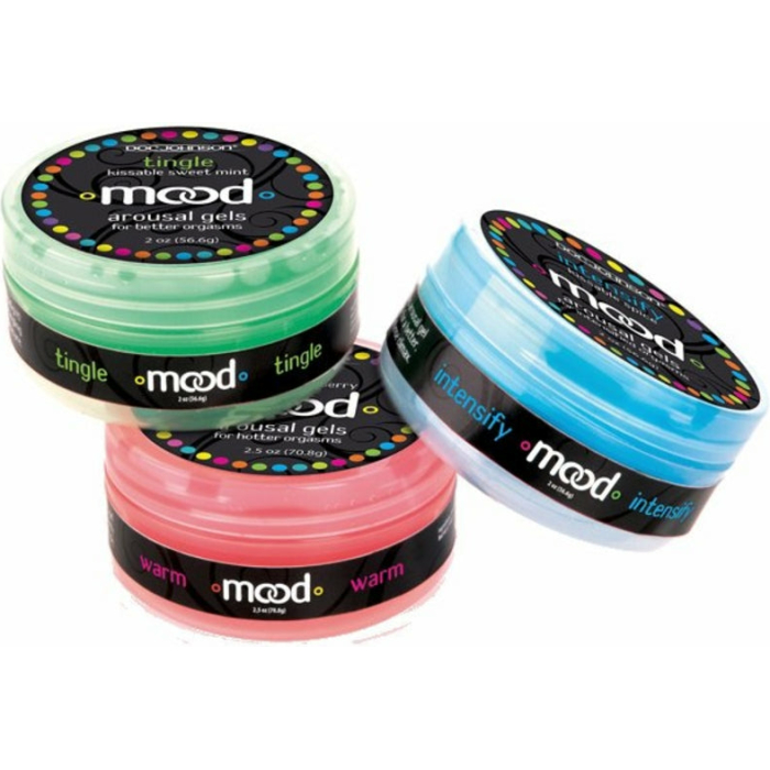 Mood Arousal Gels 3 Pack Tingle, Warm, And Intensify - Image 1